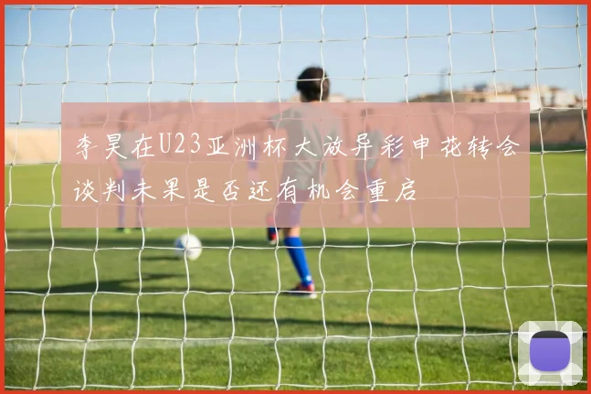 李昊在U23亚洲杯大放异彩申花转会谈判未果是否还有机会重启